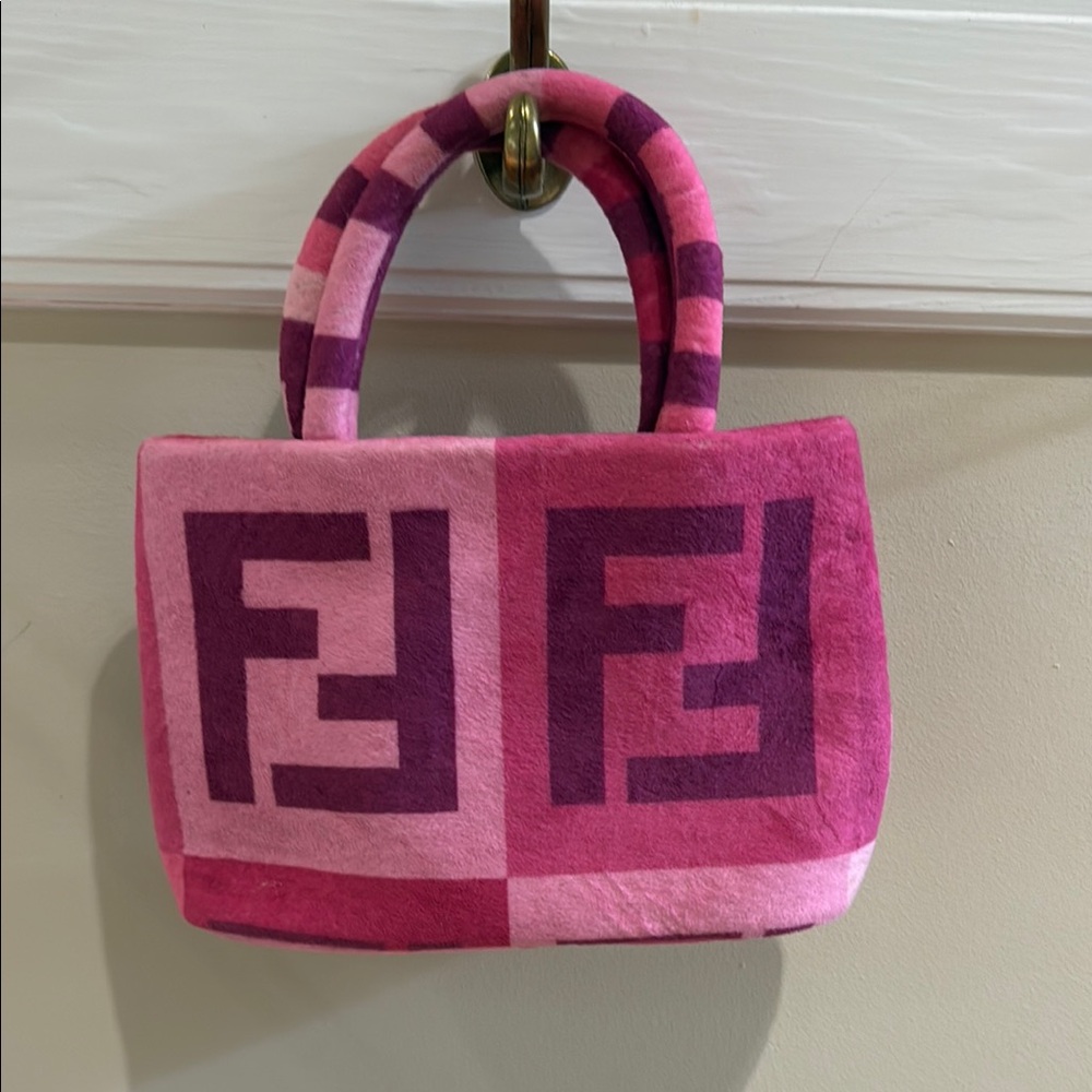 Mini Bag Pink and Purple FF Logo